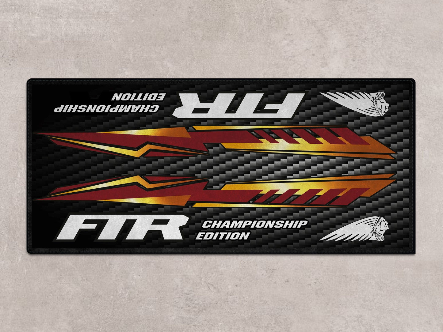MPM Motorcycle Mat for Indian FTR Championship Edition - MM7319