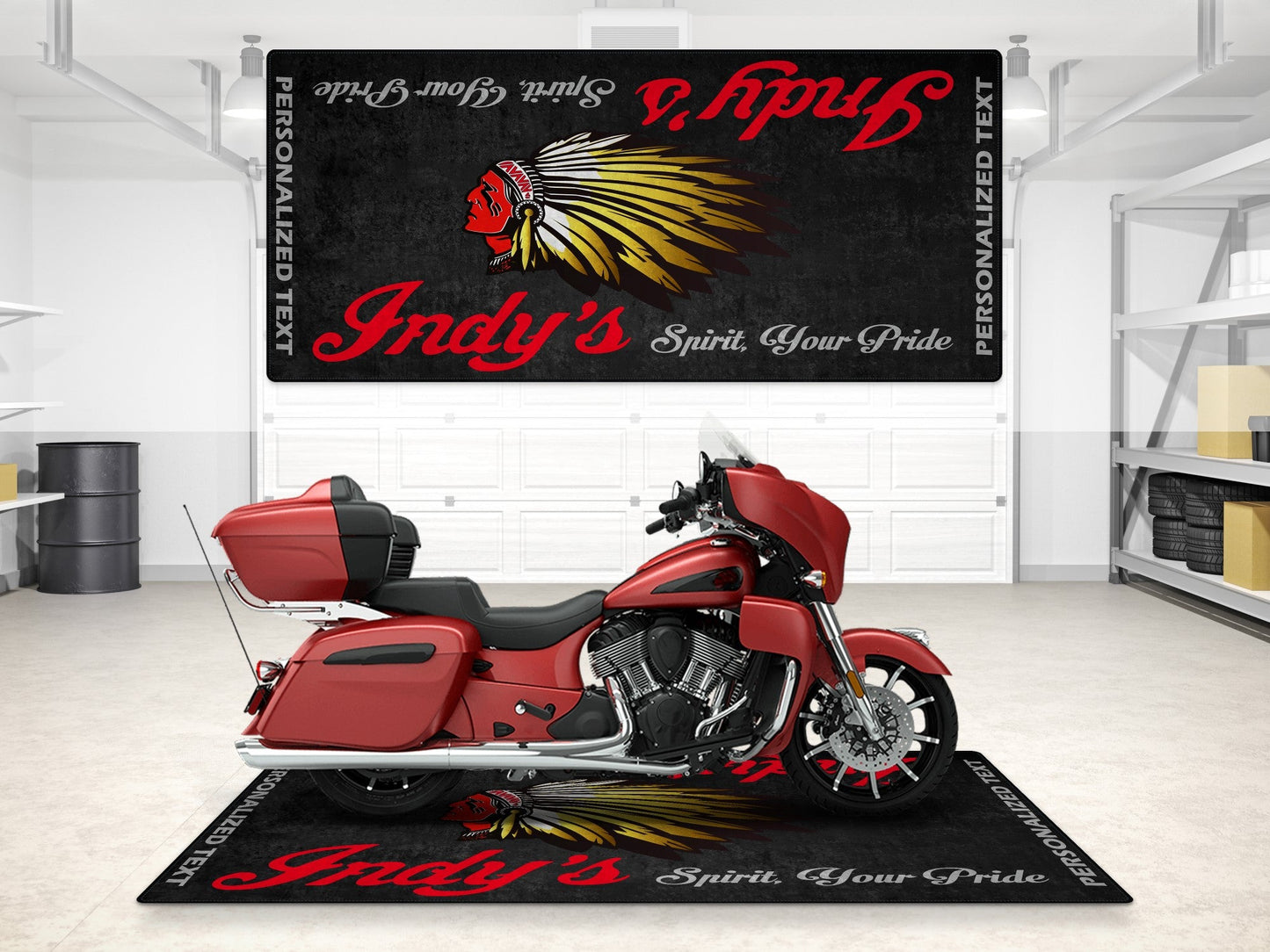 MPM Motorcycle Mat for Indian - MM7273