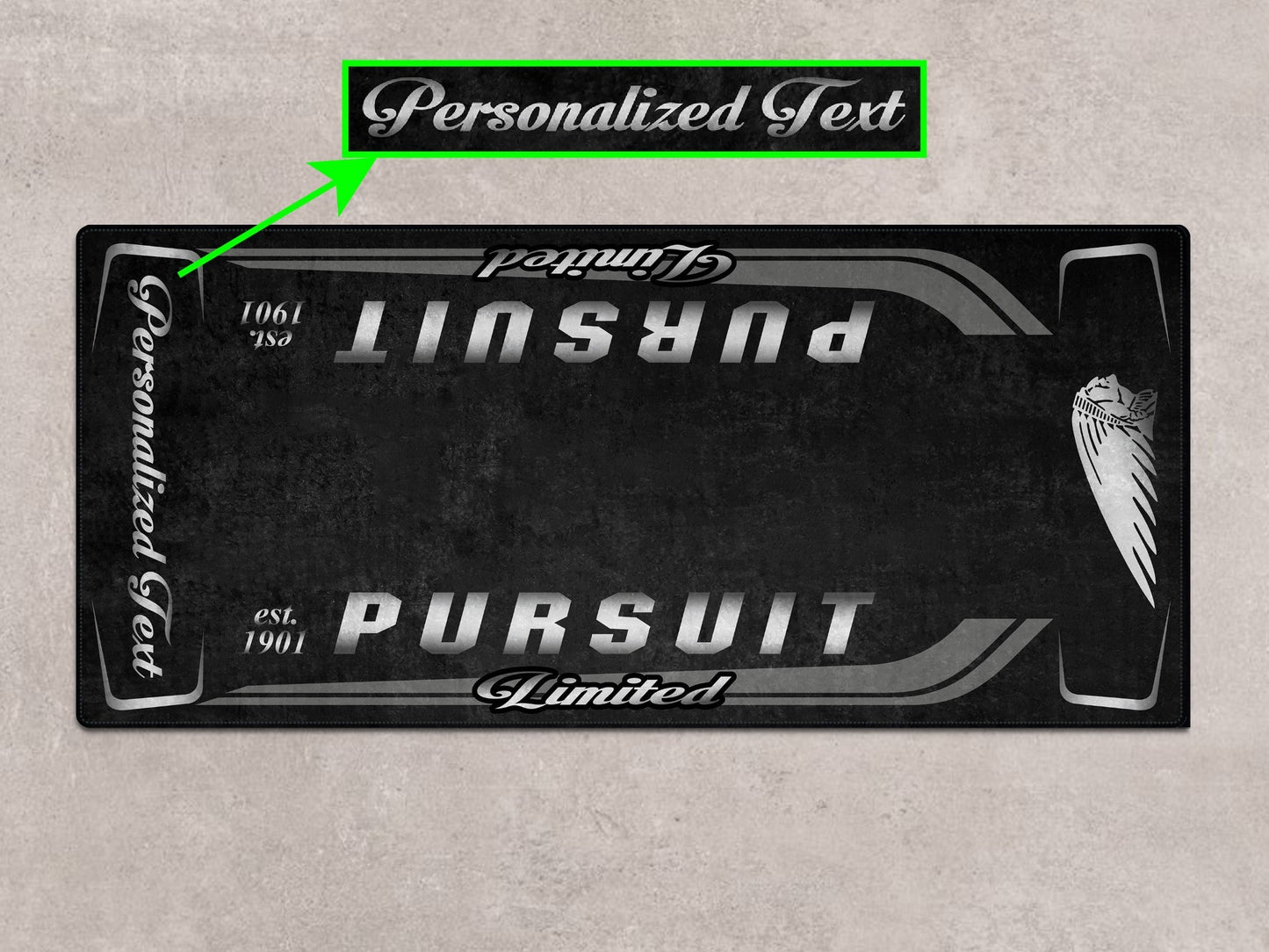 MPM Motorcycle Mat for Indian Pursuit Limited - MM7338