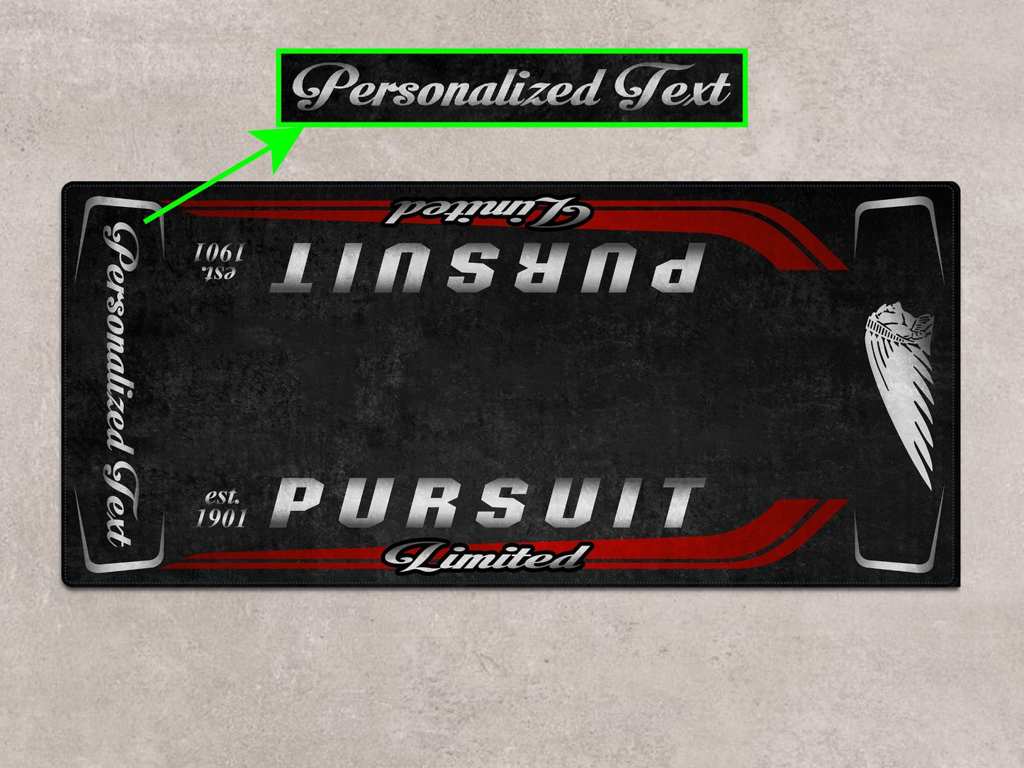 MPM Motorcycle Mat for Indian Pursuit Limited - MM7338