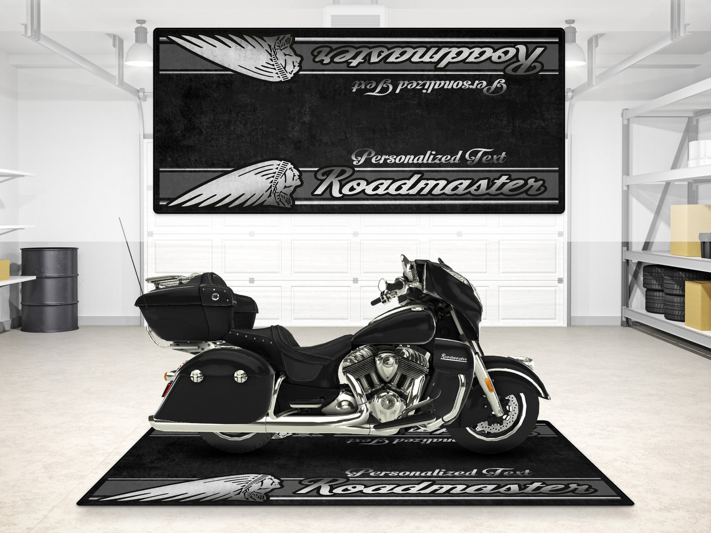 MPM Motorcycle Mat for Indian Roadmaster - MM7335