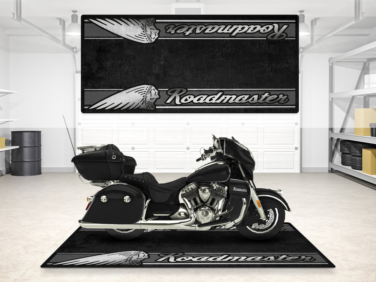 MPM Motorcycle Mat for Indian Roadmaster - MM7335