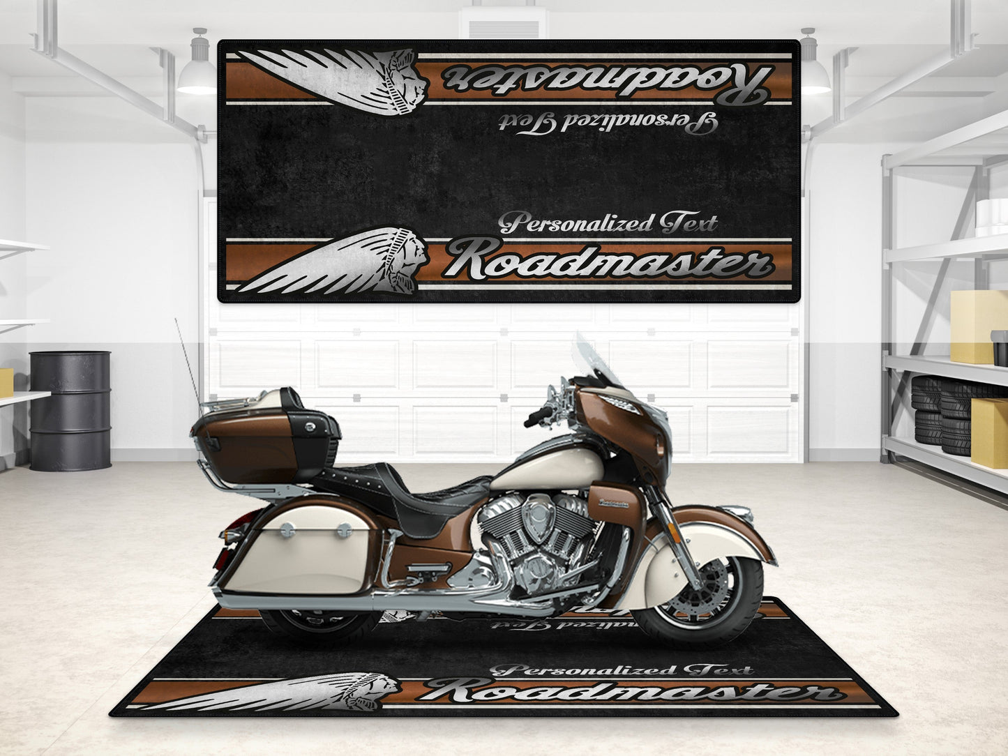 MPM Motorcycle Mat for Indian Roadmaster - MM7335