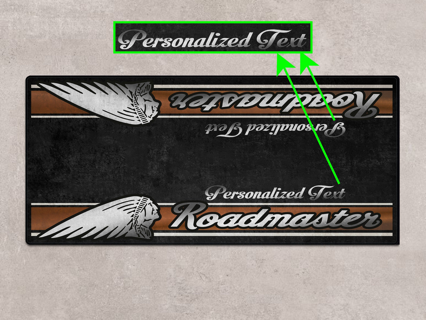 MPM Motorcycle Mat for Indian Roadmaster - MM7335