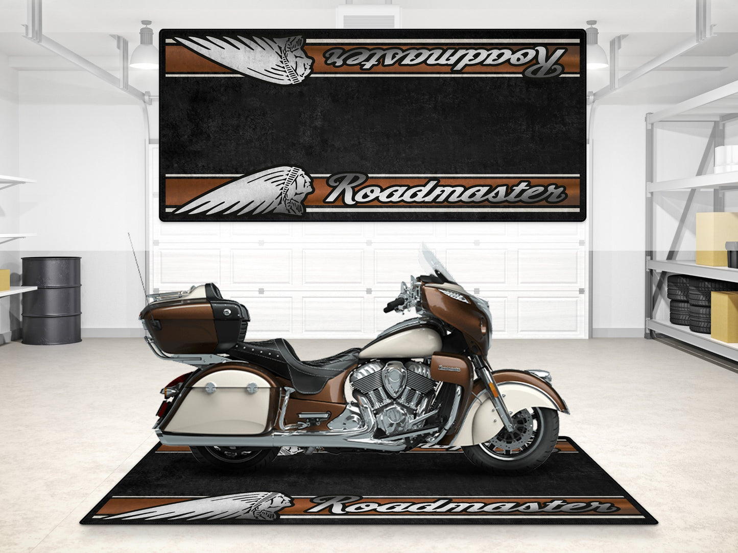 MPM Motorcycle Mat for Indian Roadmaster - MM7335