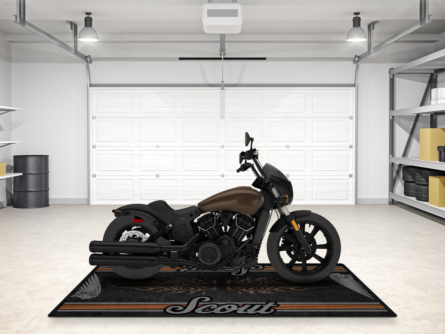 MPM Motorcycle Mat for Indian Scout Rogue Sixty - MM7324