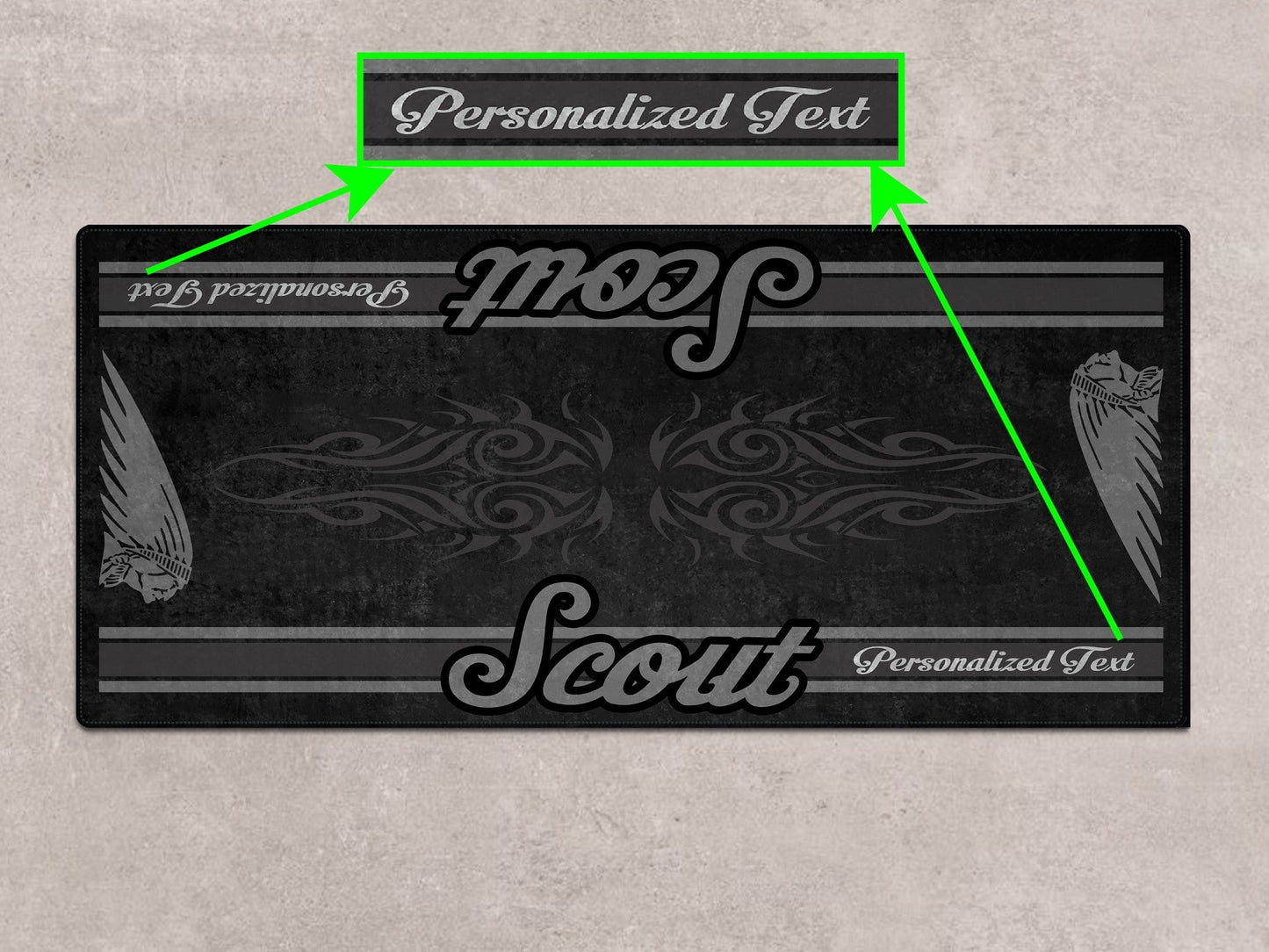 MPM Motorcycle Mat for Indian Scout Rogue Sixty - MM7324