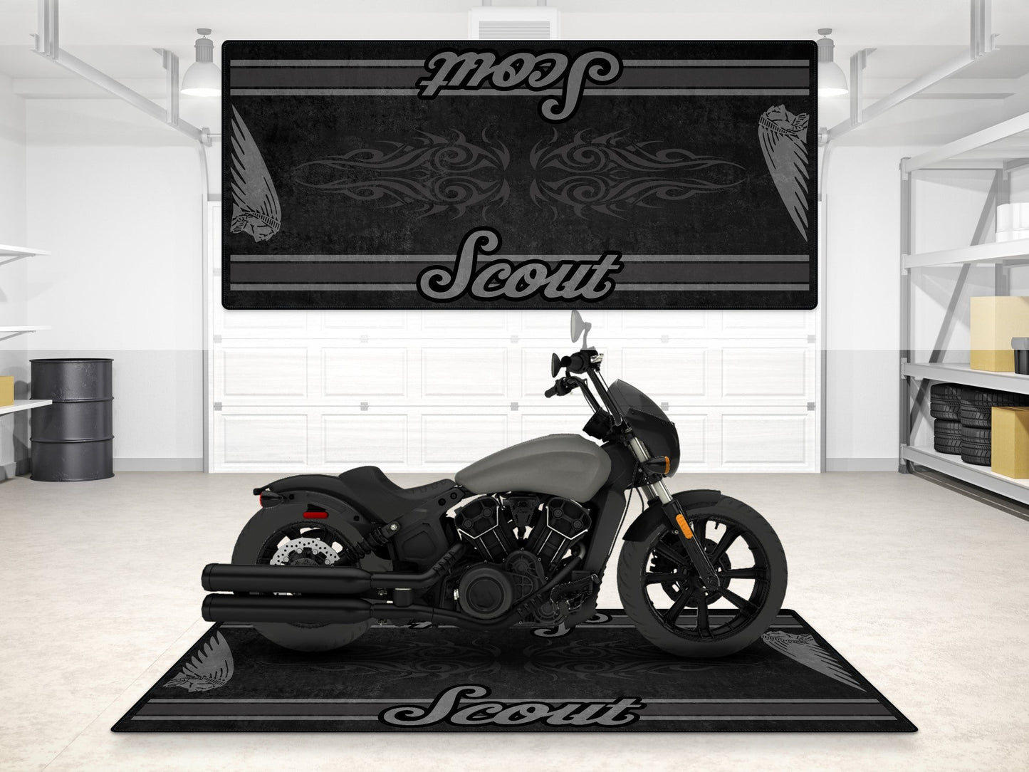 MPM Motorcycle Mat for Indian Scout Rogue Sixty - MM7324