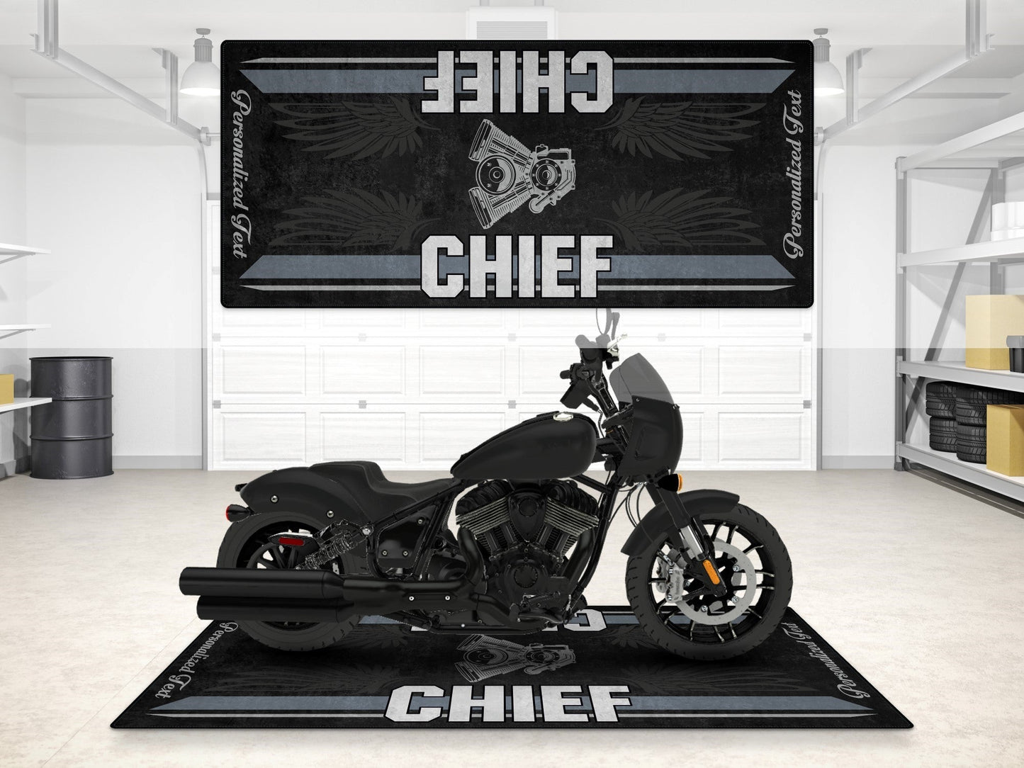 MPM Motorcycle Mat for Indian Sport Chief - MM7325