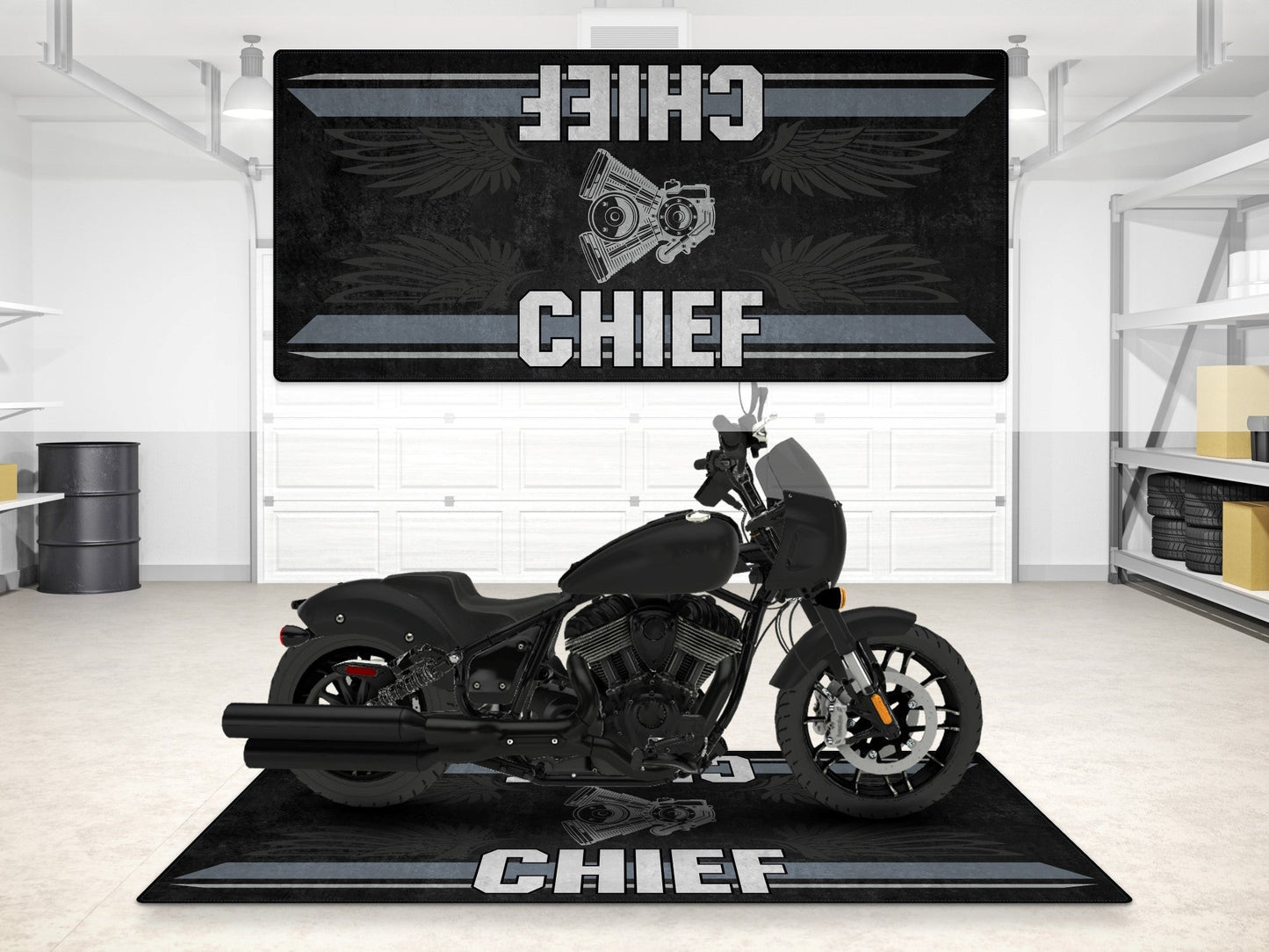 MPM Motorcycle Mat for Indian Sport Chief - MM7325