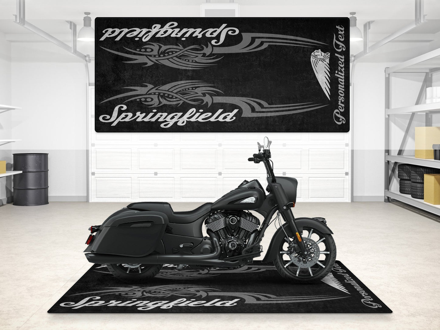 MPM Motorcycle Mat for Indian Springfield - MM7326