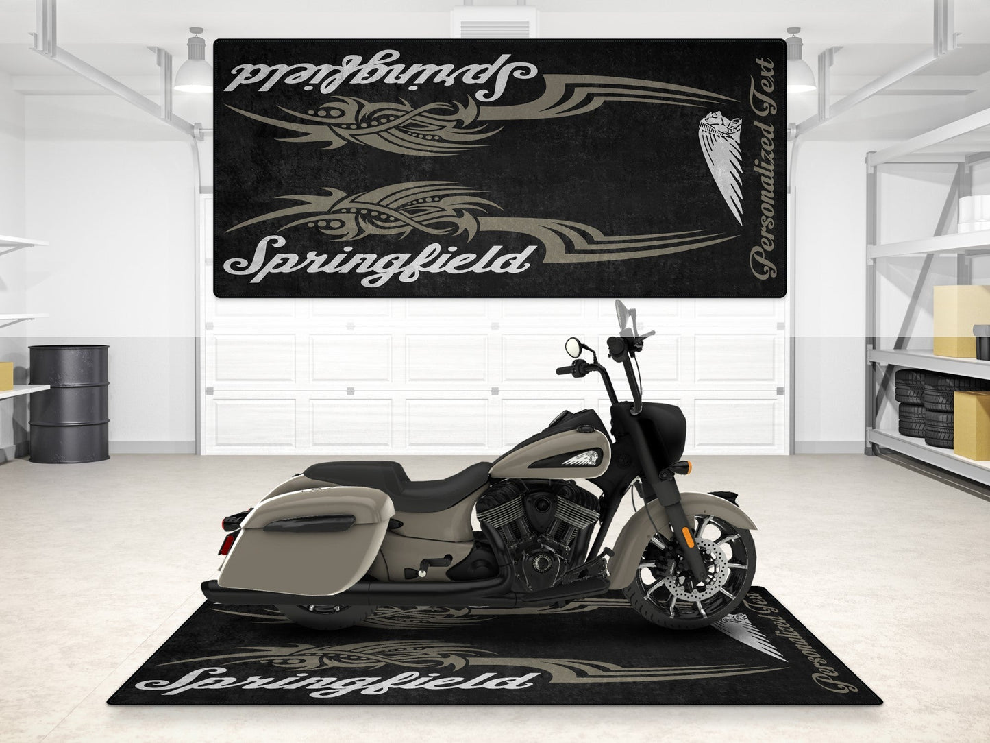 MPM Motorcycle Mat for Indian Springfield - MM7326