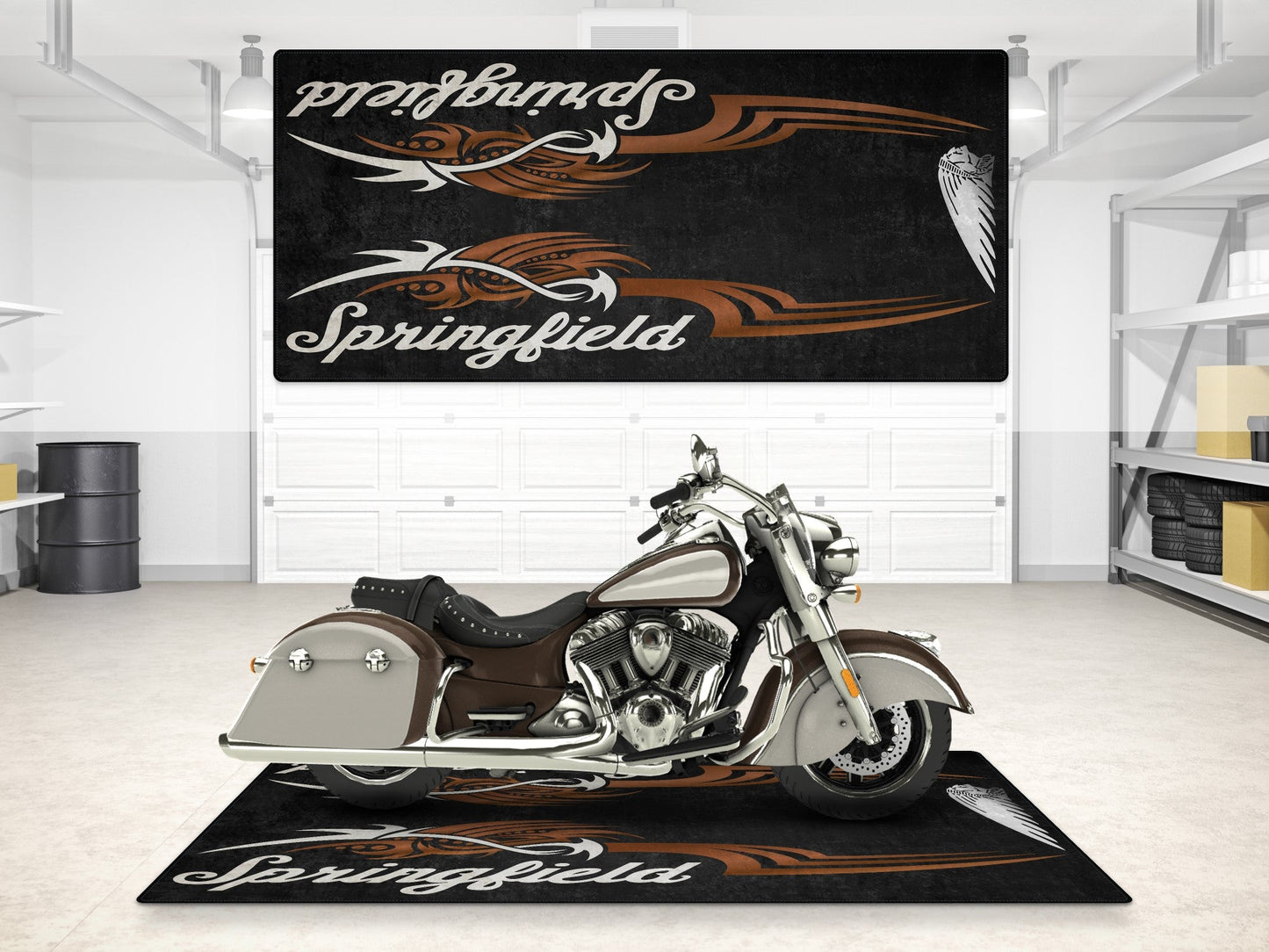 MPM Motorcycle Mat for Indian Springfield - MM7326