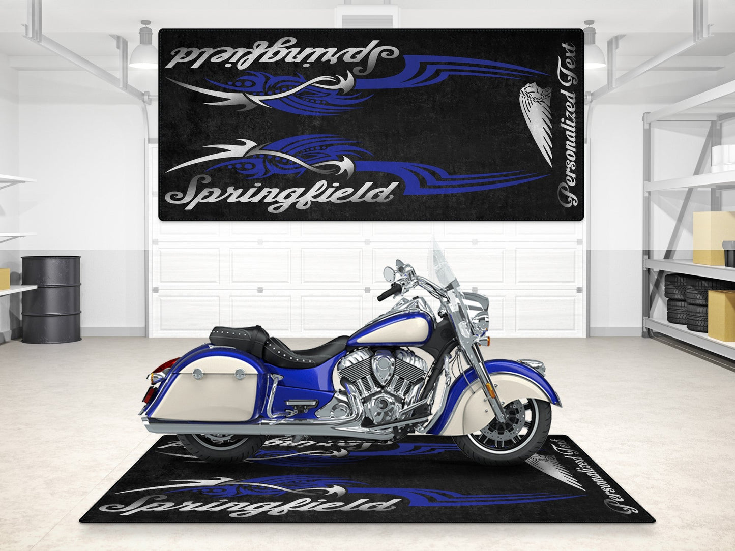 MPM Motorcycle Mat for Indian Springfield - MM7326