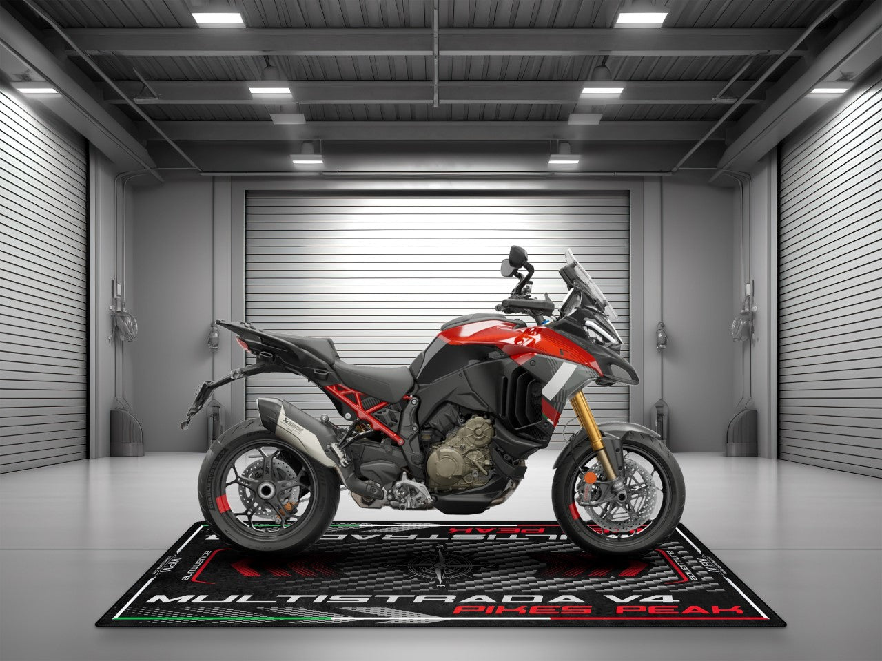 MPM Motorcycle Mat for Ducati Multistrada V4 Pikes Peak - MM4113