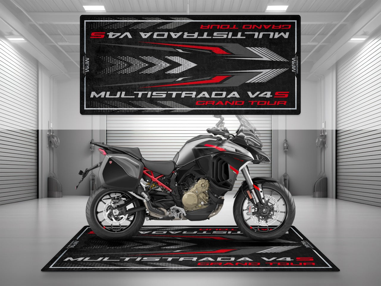 MPM Motorcycle Mat for Ducati Multistrada V4 S Grand Tour - MM4112