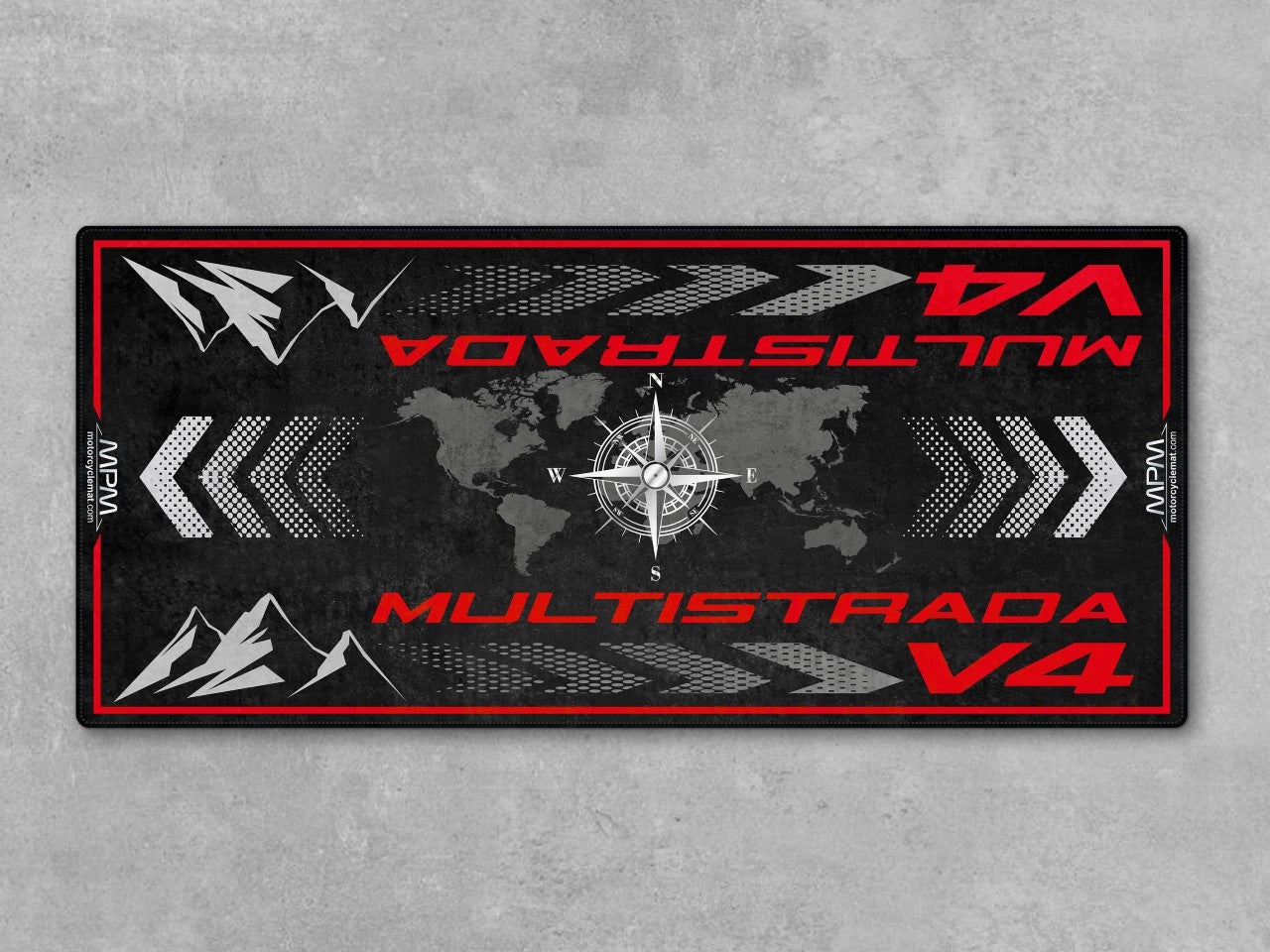 MPM Motorcycle Mat for Ducati Multistrada V4 - MM4109