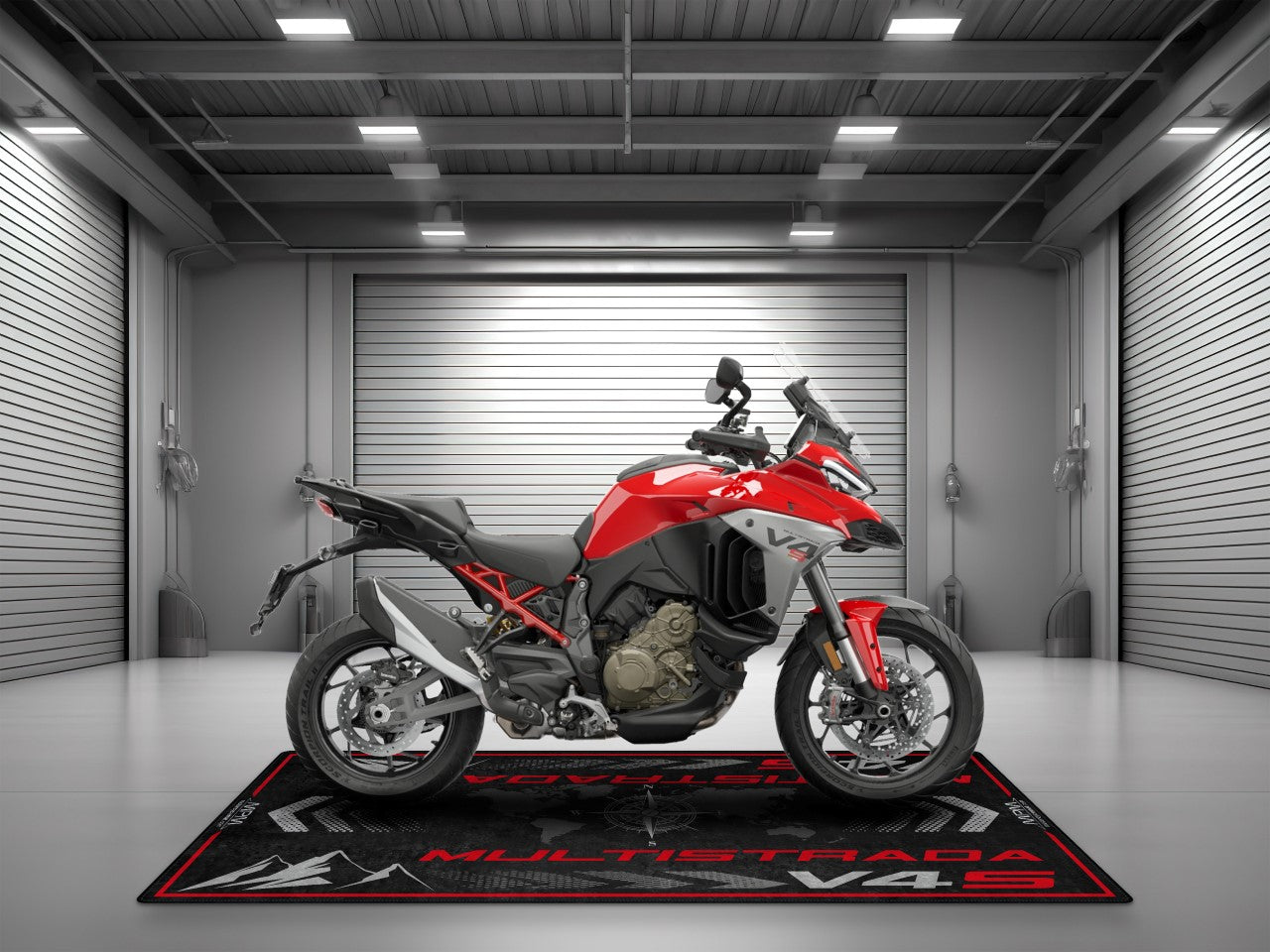 MPM Motorcycle Mat for Ducati Multistrada V4 S - MM4110