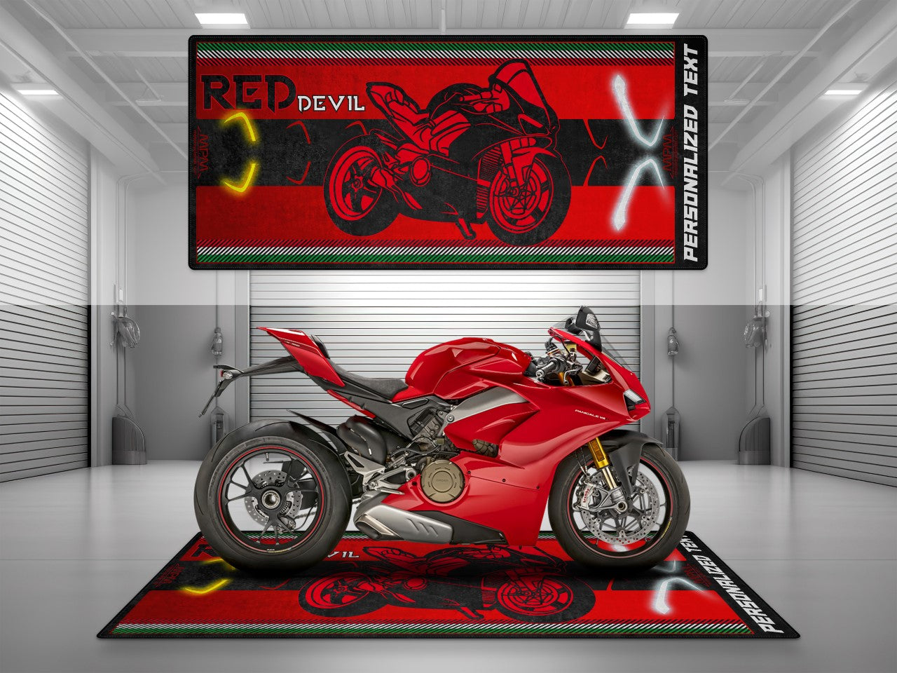 MPM Motorcycle Mat for Ducati Panigale - U801