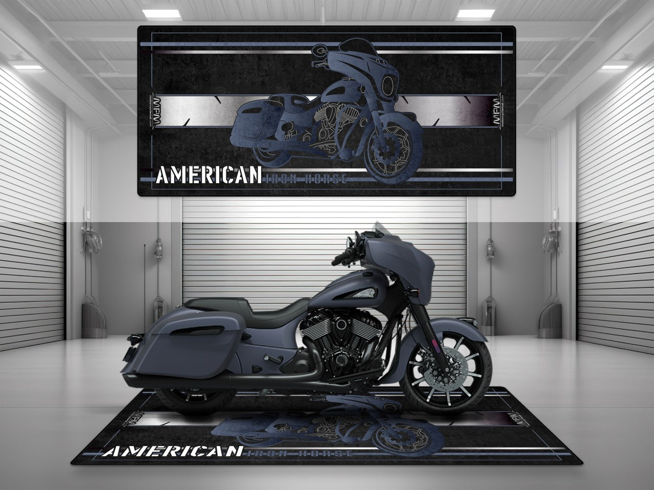 MPM Motorcycle Mat for Indian Chieftain - U302