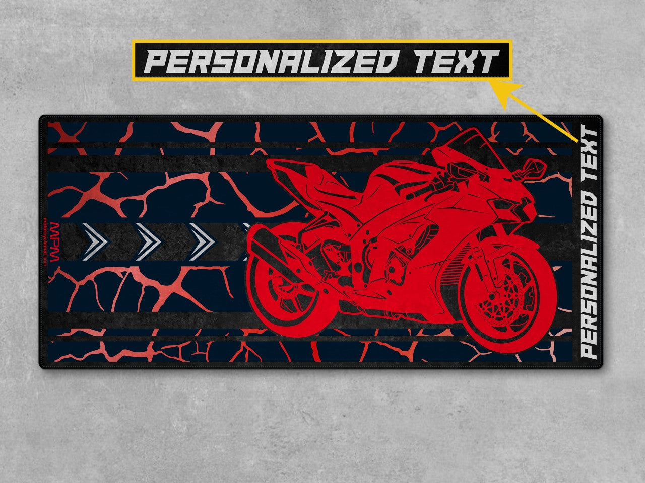 MPM Motorcycle Mat for Kawasaki - U202