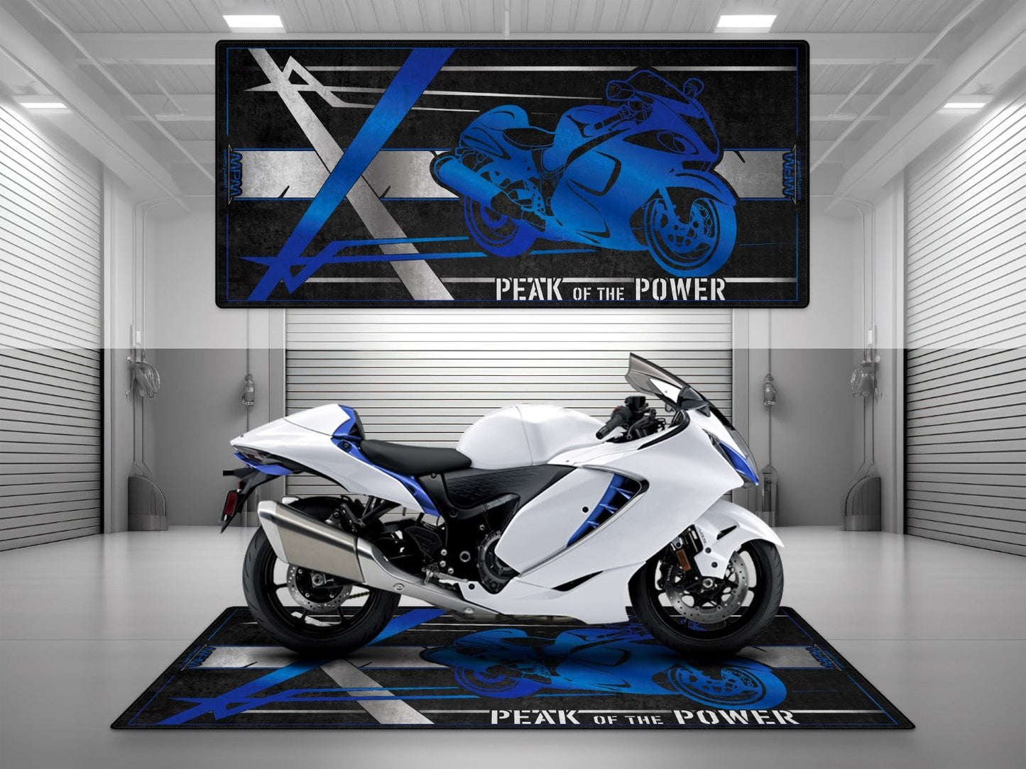 MPM Motorcycle Mat for Suzuki Hayabusa - U101