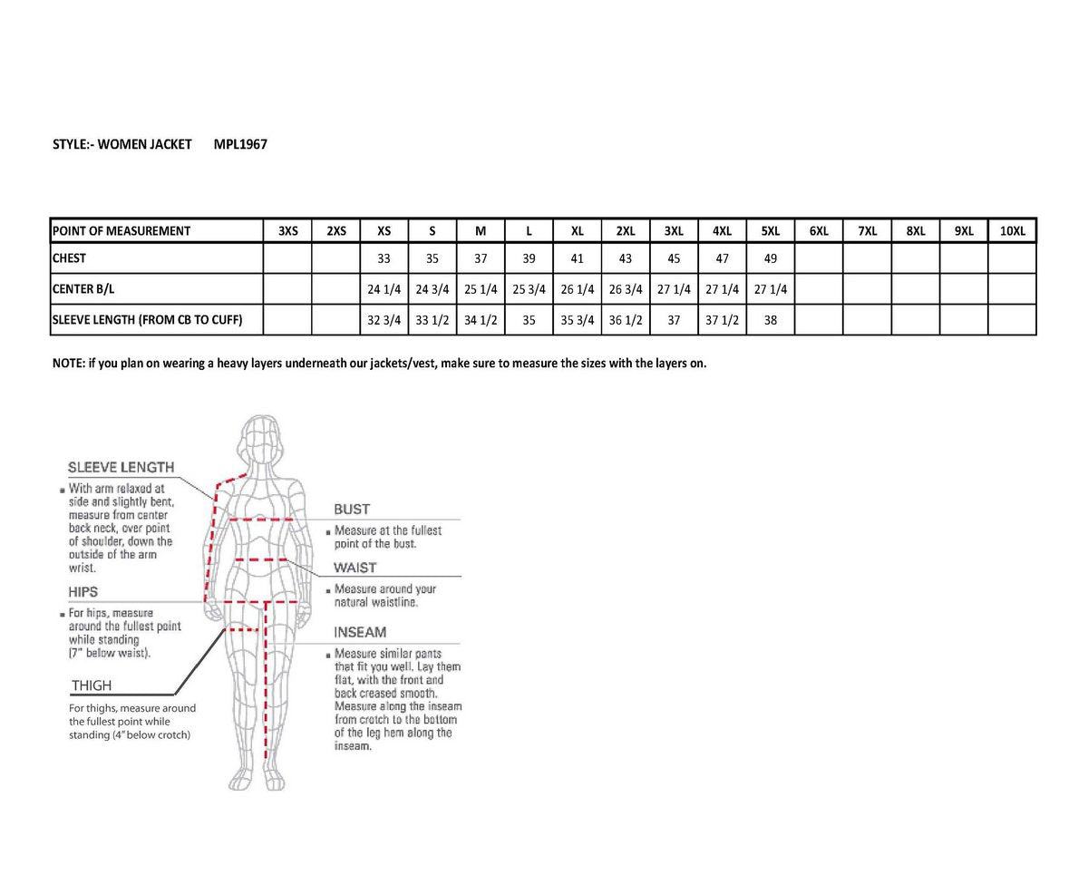 Milwaukee Leather MPL1967 Women's 3/4 Hooded Black and Purple Textile Jacket with Reflective Tribal Detail