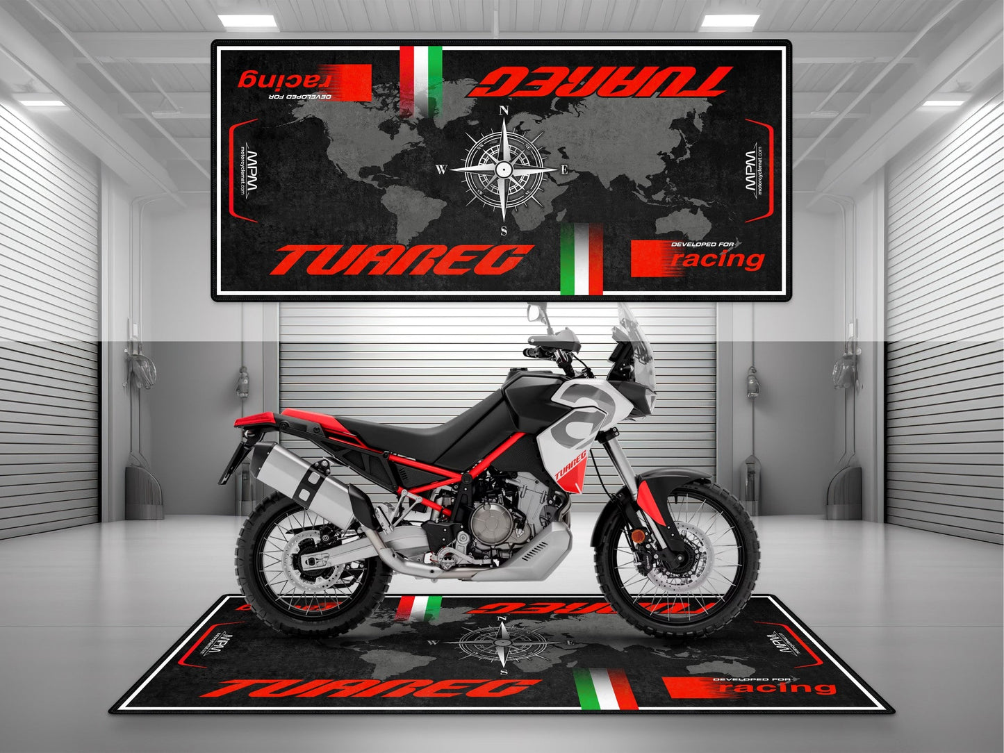 MPM Motorcycle Mat for Aprilia Tuareg - MM7274