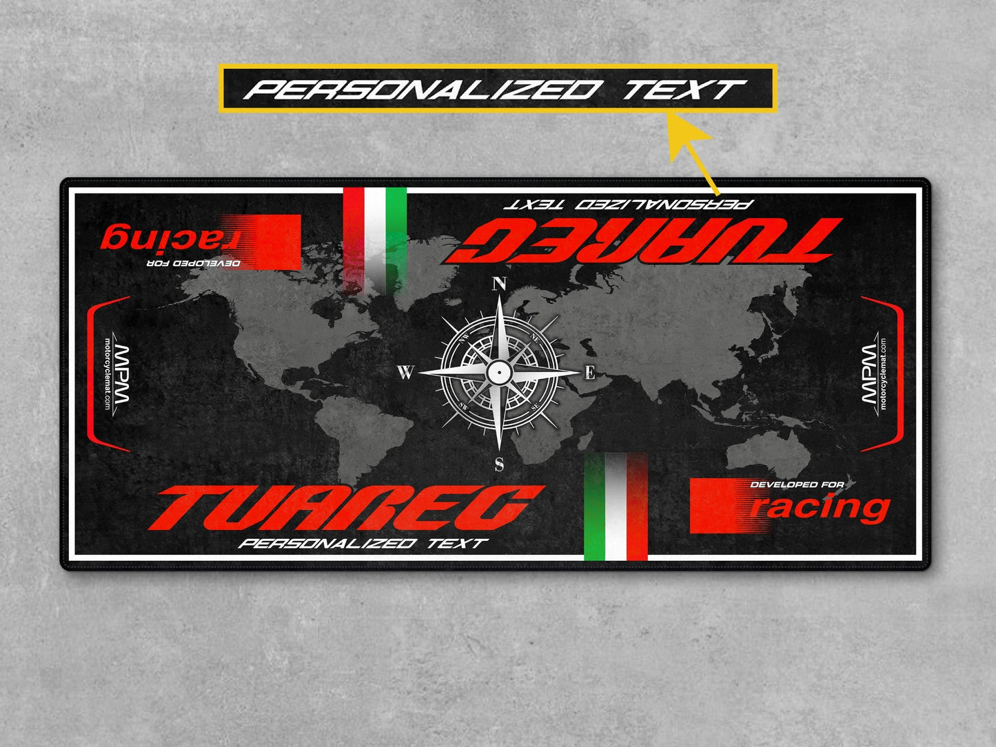 MPM Motorcycle Mat for Aprilia Tuareg - MM7274