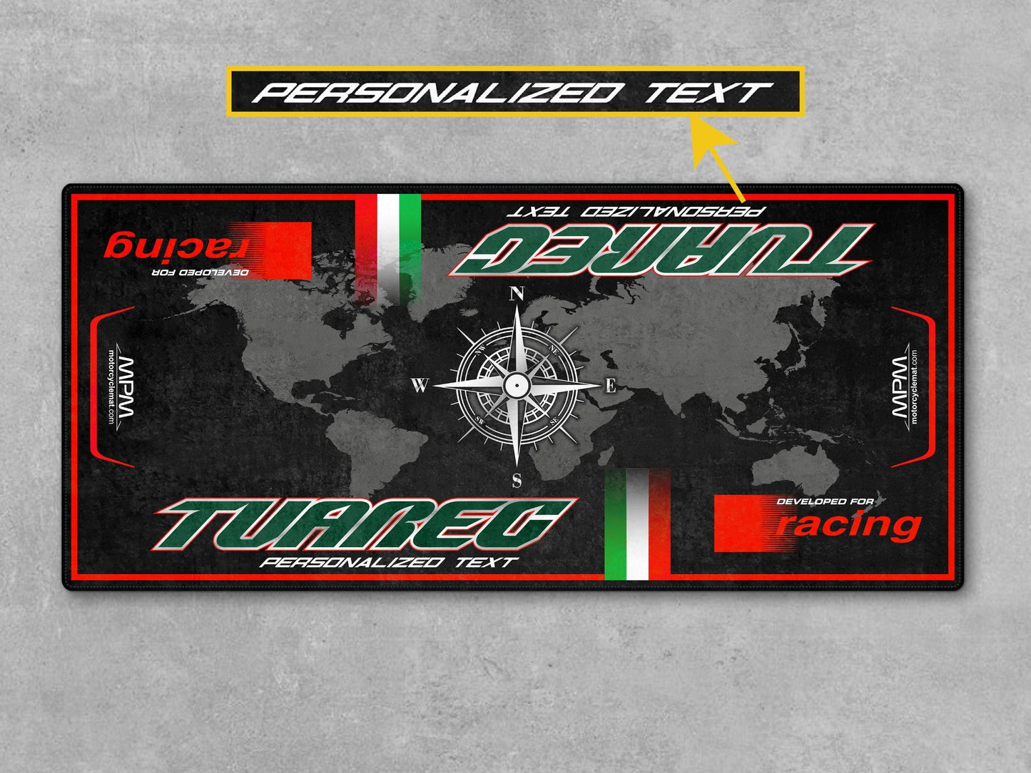 MPM Motorcycle Mat for Aprilia Tuareg - MM7274