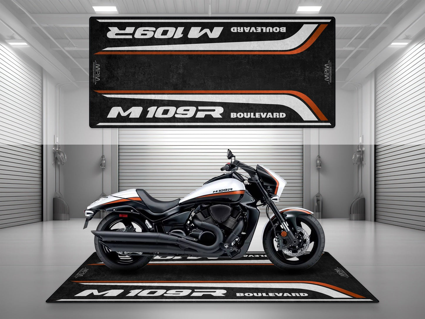 MPM Motorcycle Mat for Suzuki Boulevard M109R - MM7366