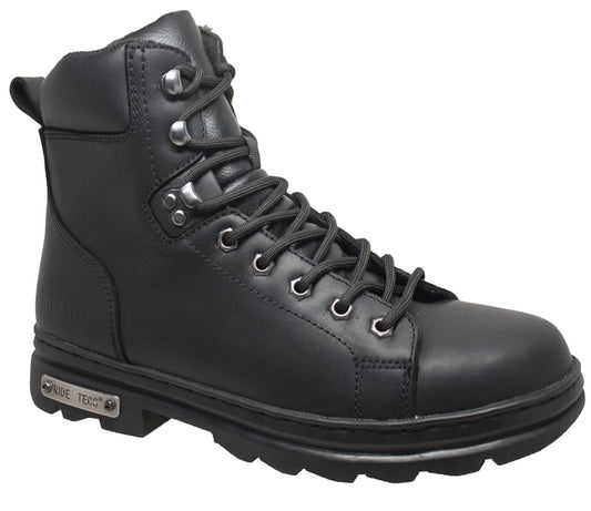 9807M Men's 6" Zipper Lace Biker Boot