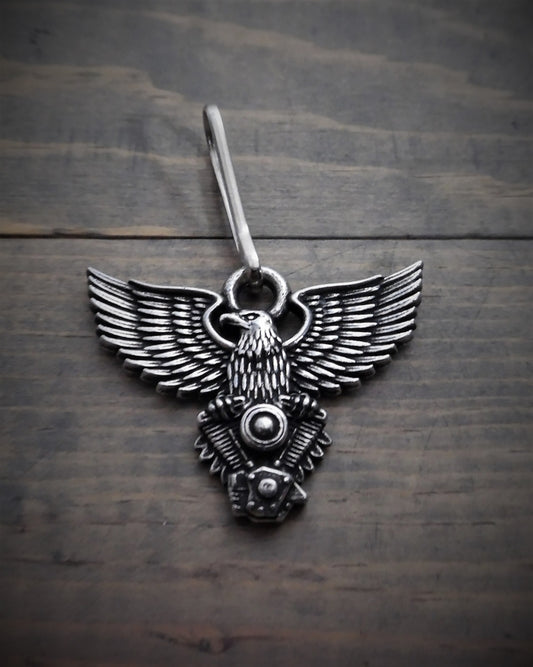 BZP-23 Eagle V-Twin Zipper Pull