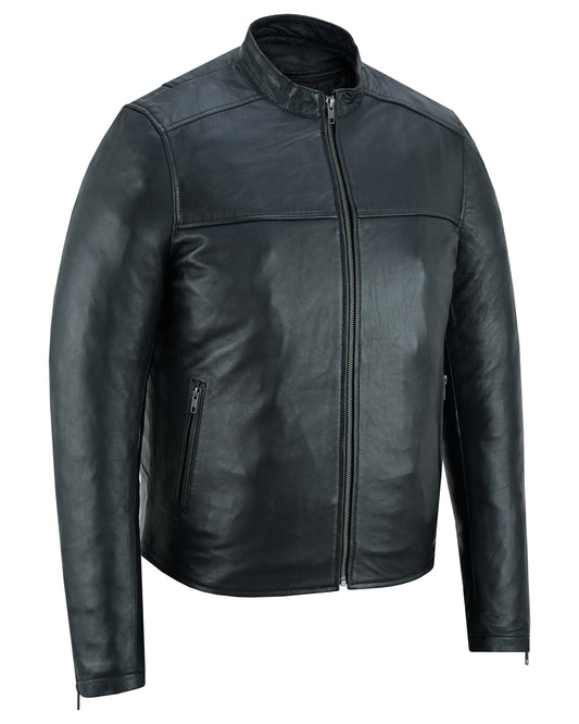 Wanton Men's Fashion Leather Jacket