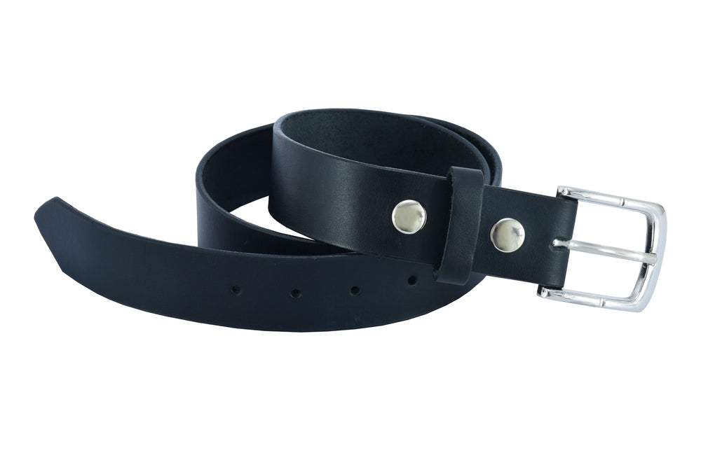 BLT2013 The Iconic Black Genuine Leather Belt