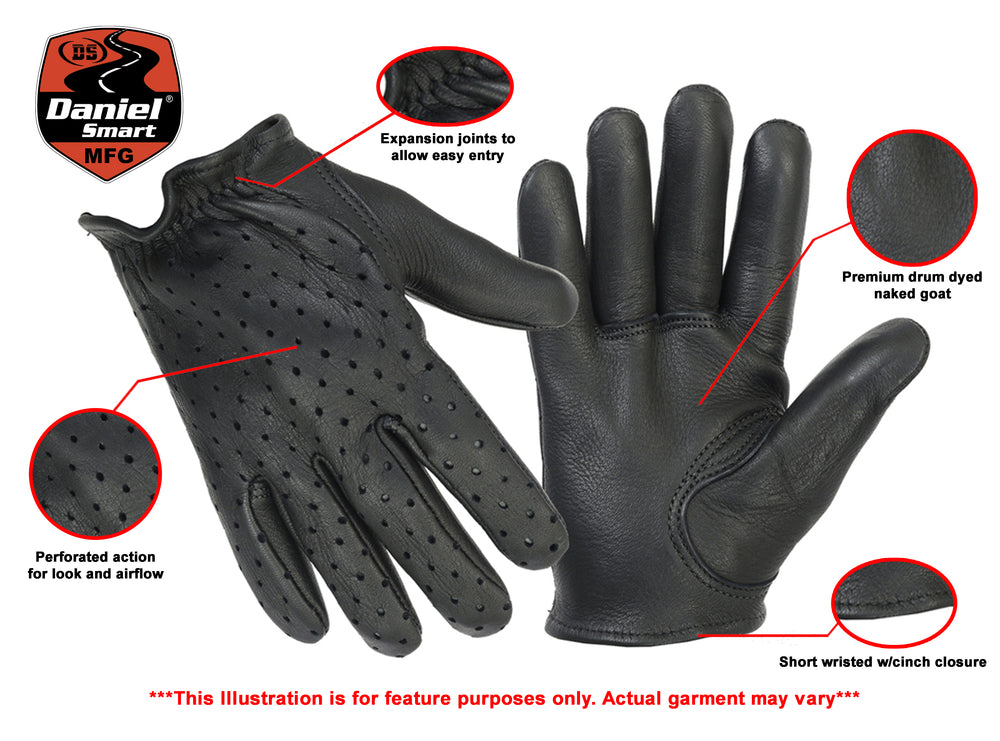 Perforated Police Style Glove