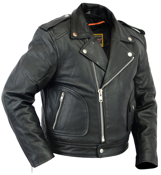 Unisex Kid's M/C Style Jacket
