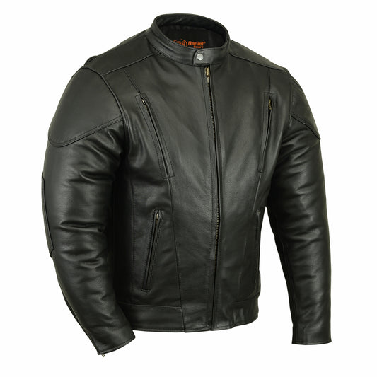 DS779 Men's Vented M/C Jacket w/ Plain Sides