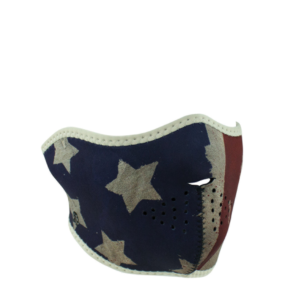 WNFM408H ZAN® Half Mask- Neoprene- Patriot