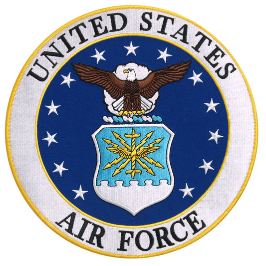 Hot Leathers 3" x 3" United States Air Force Logo Military Patch