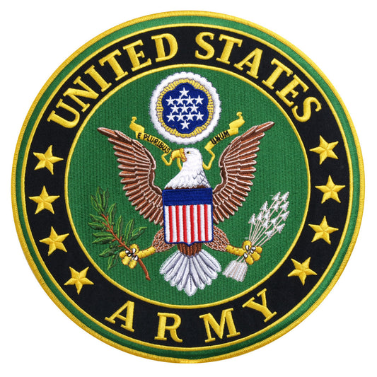 Hot Leathers 3" x 3" United States Army Logo Military Patch