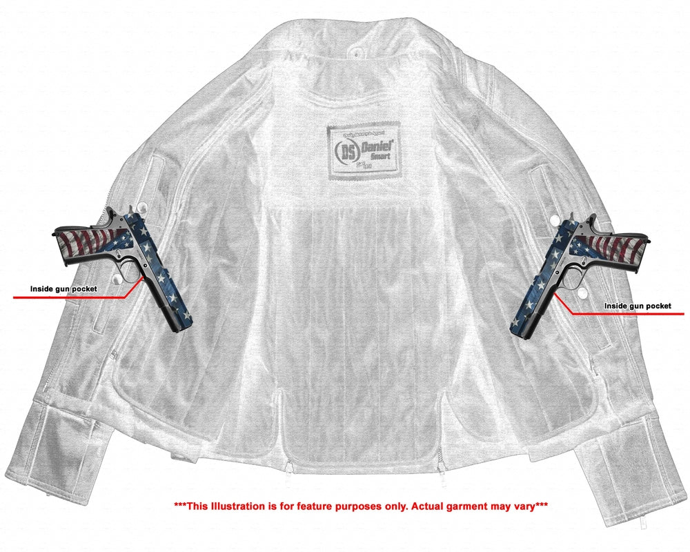 Men's Lightweight Drum Dyed Naked Lambskin Crossover Scooter - Black