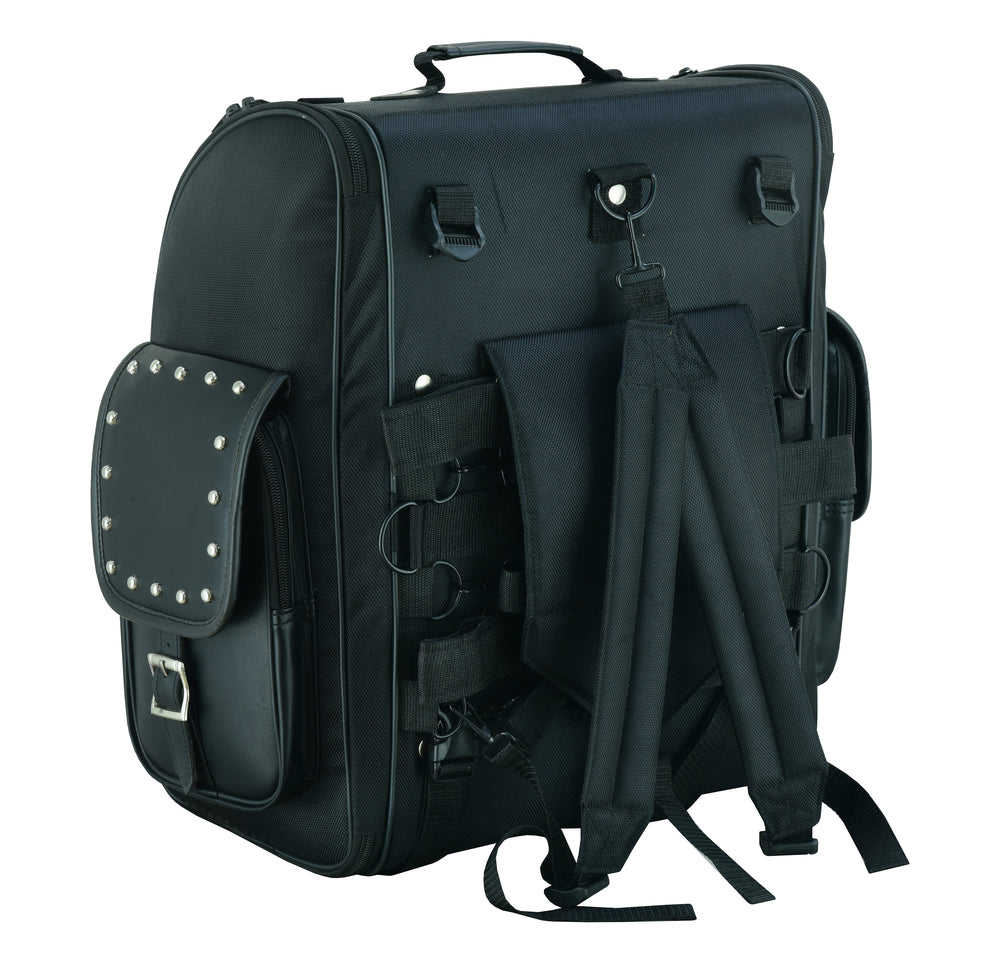 DS386 Updated Touring Back Pack With Studs