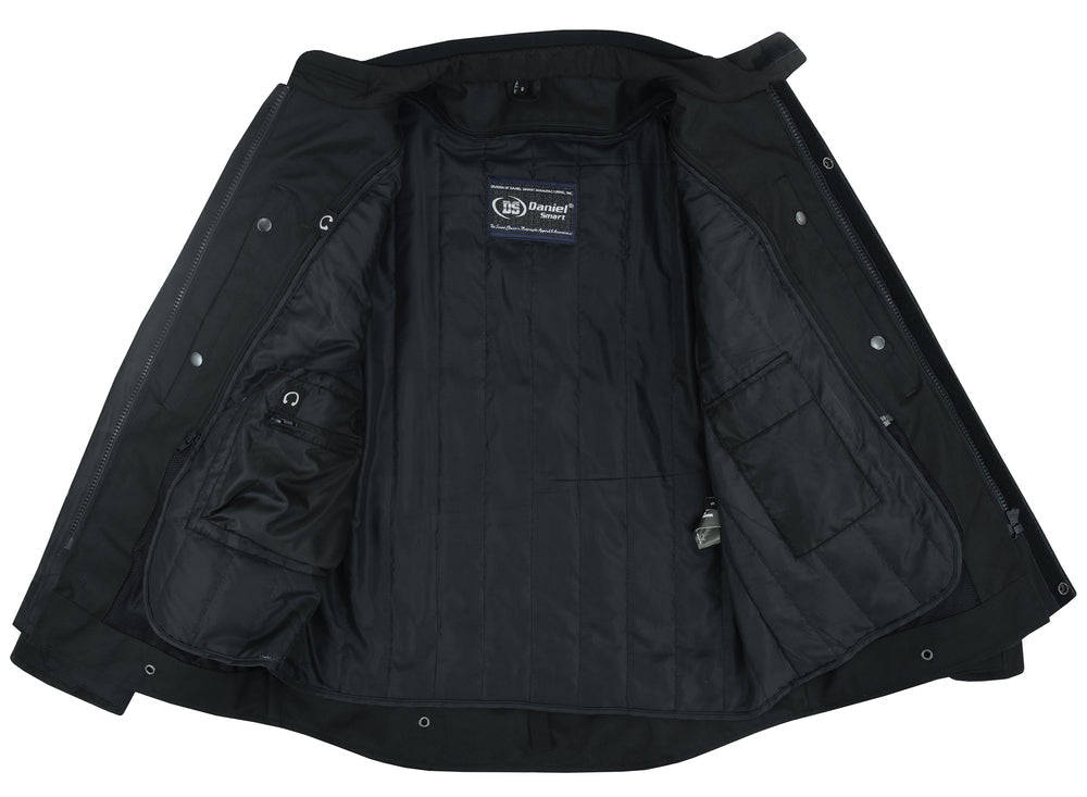 Heavy Duty Polyester Textile Mens motorcycle Jacket