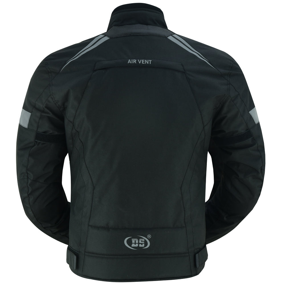 Blackwing Mens Textile Motorcycle Jacket - Black