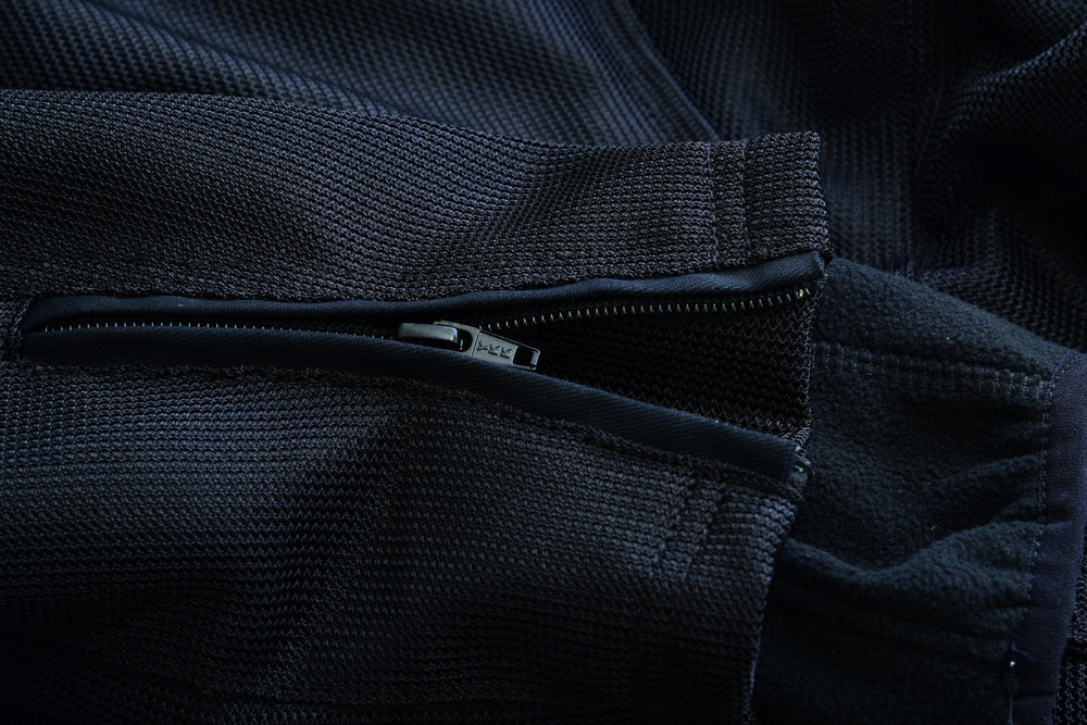 Women's Mesh 3-in-1 Riding Jacket (Black/Orange)