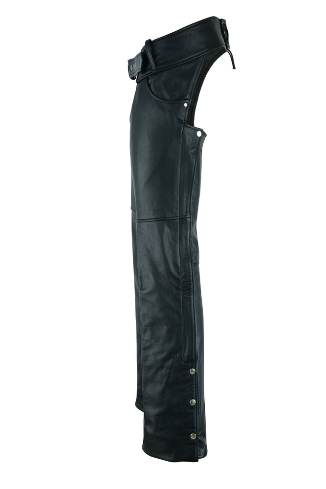 Tall Classic Leather Chaps with Jeans Pockets