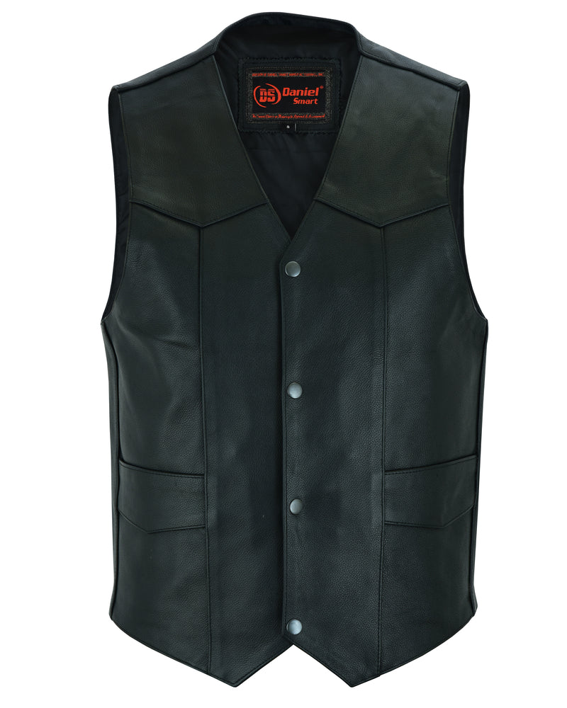 DS110 Traditional Single Back Panel Concealed Carry Vest