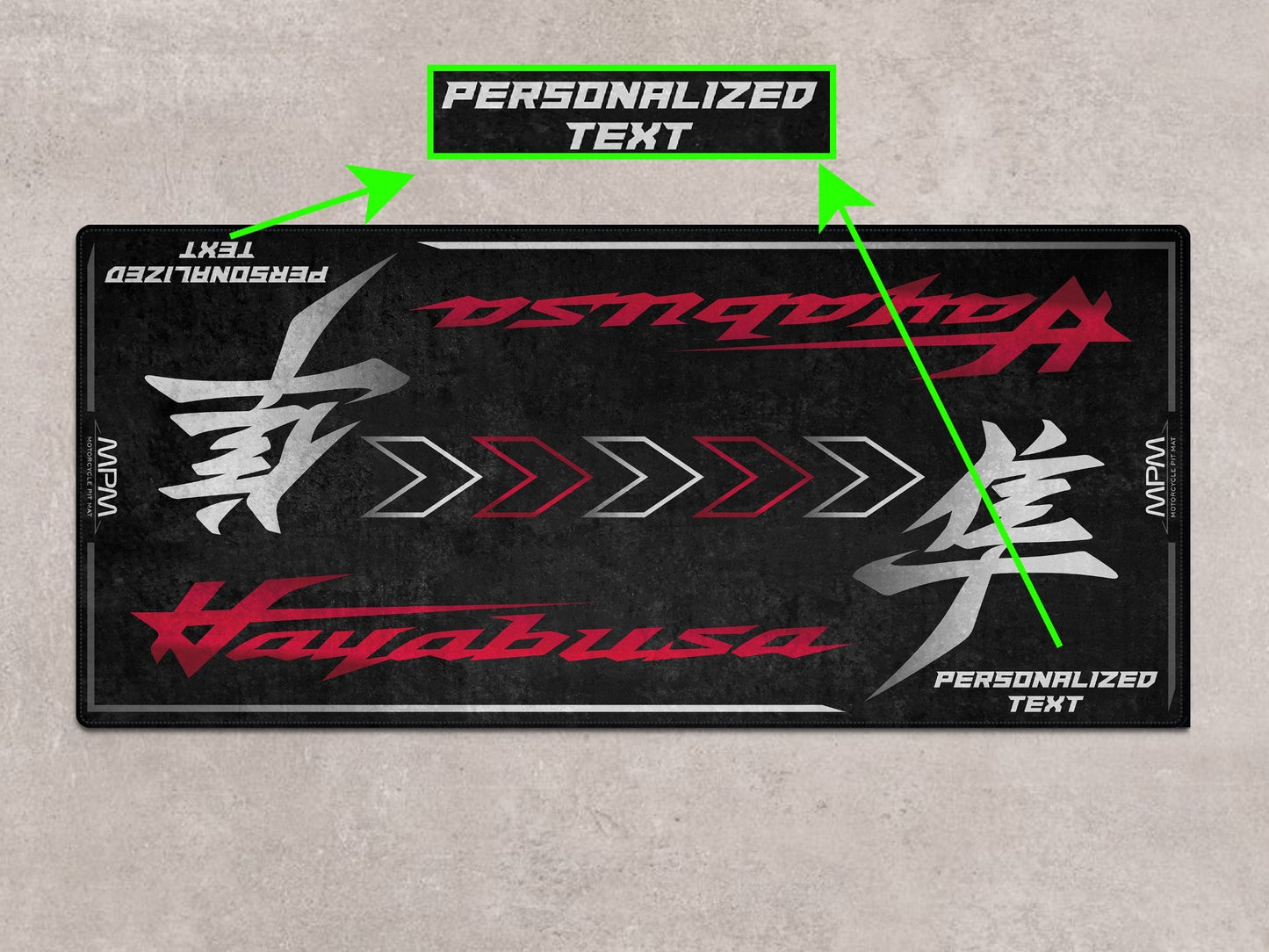 MPM Motorcycle Mat for Suzuki Hayabusa - MM7129