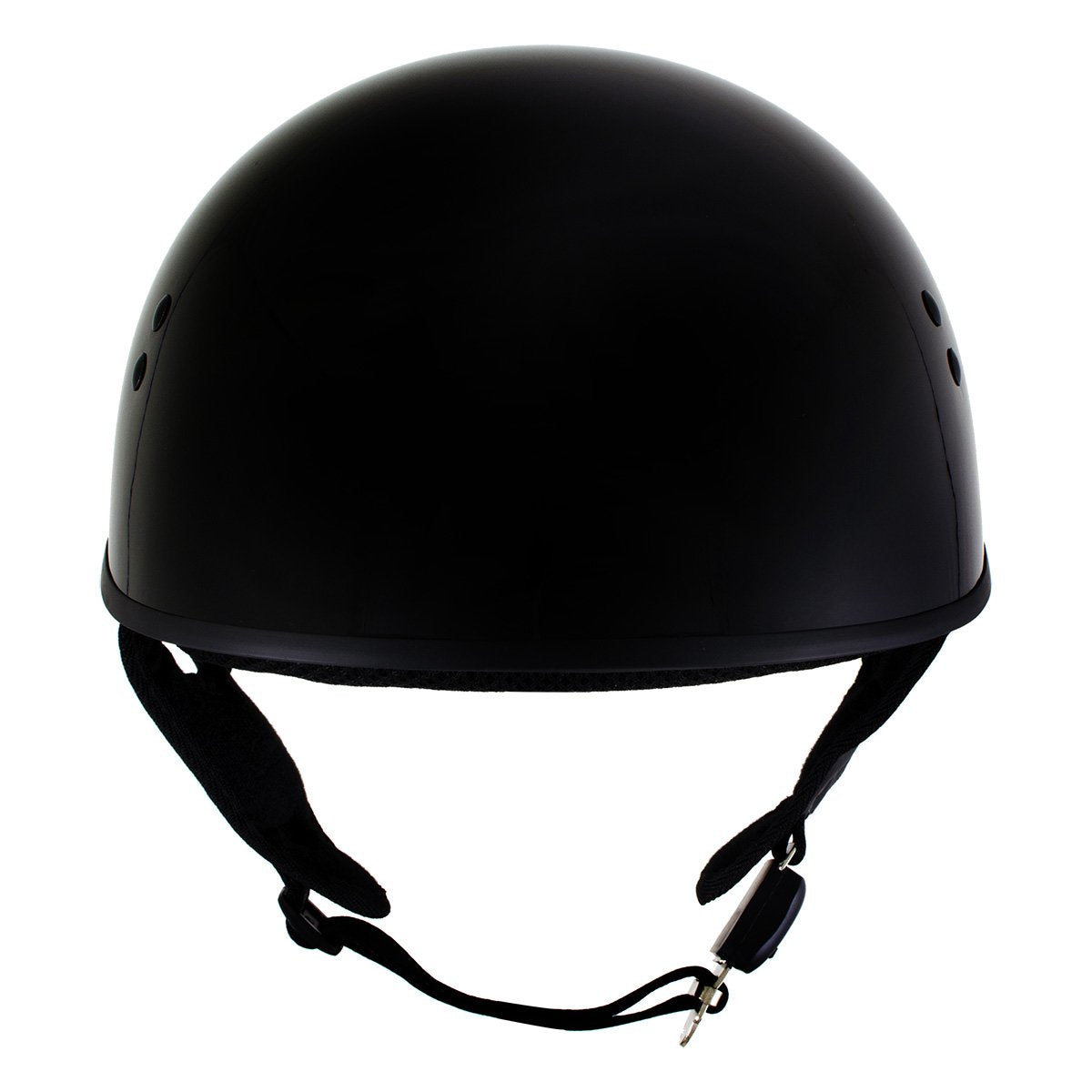 Hot Leathers T68-SP 'The O.G.' No Logo Flat Black DOT Helmet with MP7922FMSET Heated Balaclava Bundle